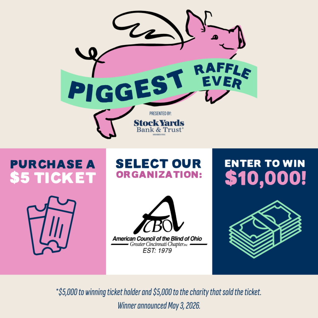 Piggest raffle flyer